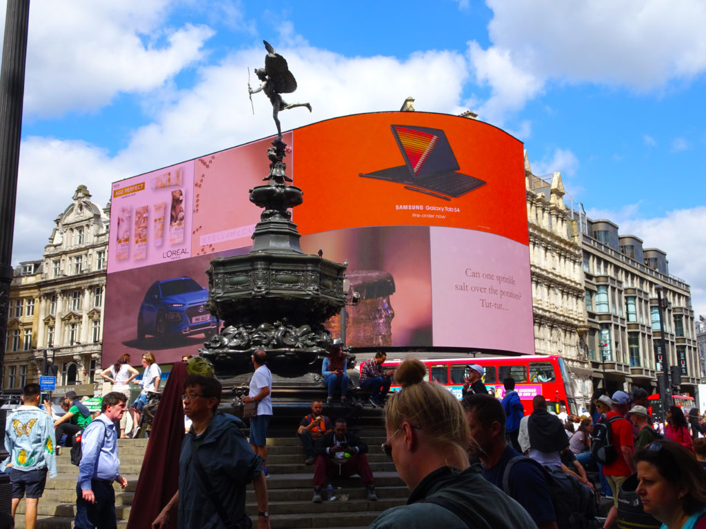 (Piccadilly Circus) London Film Locations you can Visit - One Epic Road Trip