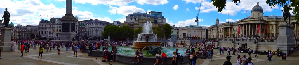 (Trafalgar Square) 11 London Film Locations - One Epic Road Trip