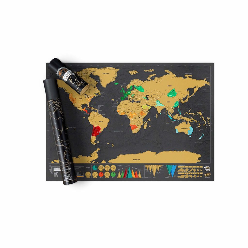 LUCKIES SCRATCH MAP VALENTINES DAY