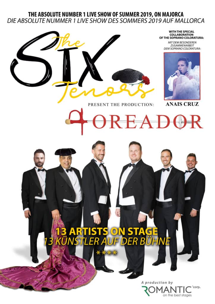 The Six Tenors-toreador geororge pena Promo